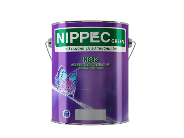 Sơn siêu bóng ngoại thất cao cấp N882 - Lon 1 lít